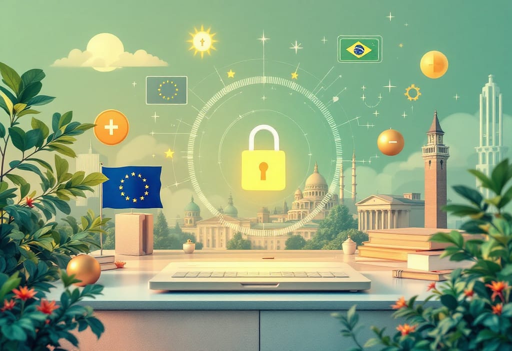 equivalência proteção de dados Brasil UE