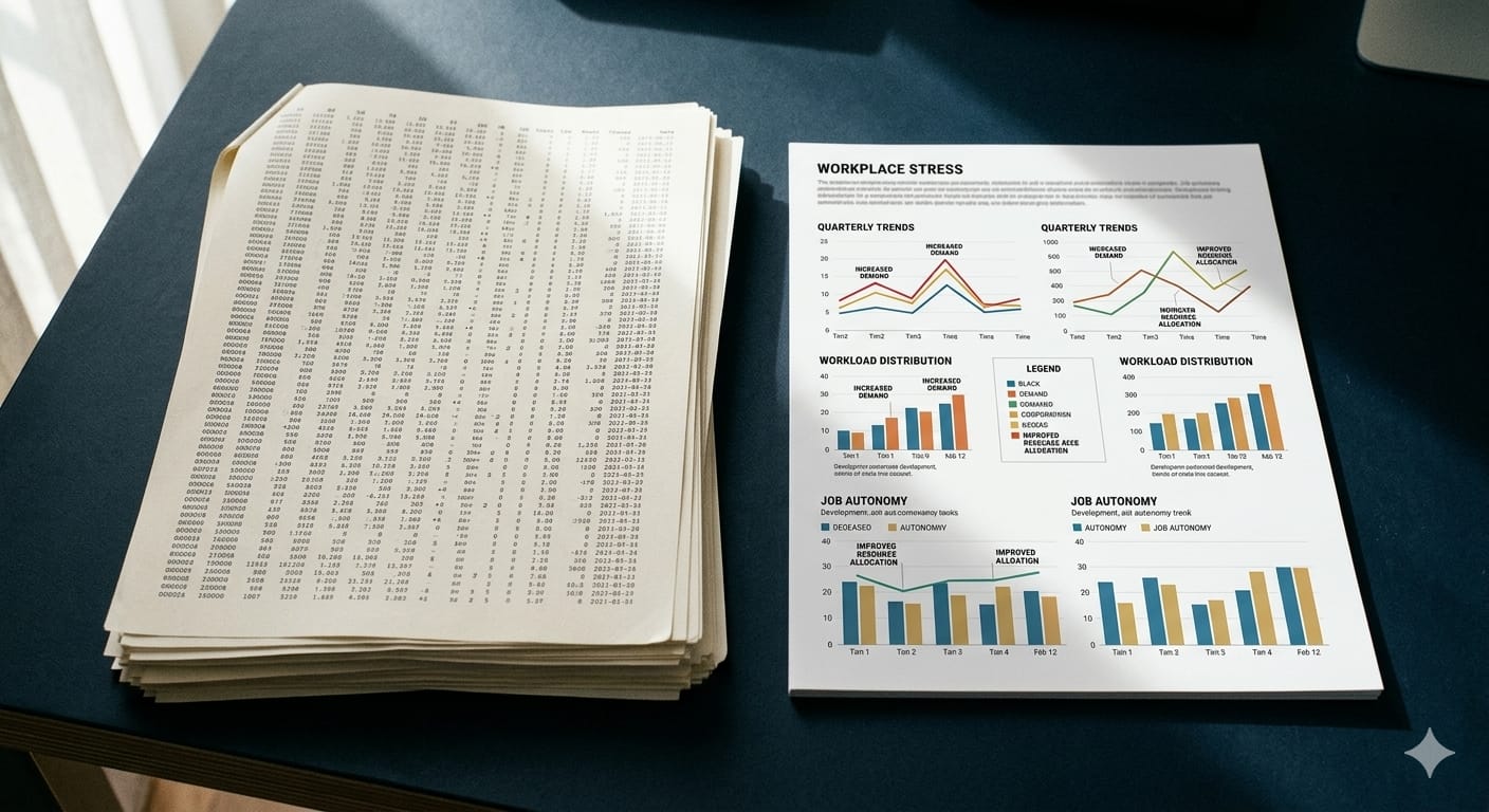 Conformidade genuína na NR-1: os dados de afastamentos, rotatividade e conflitos já existem nos sistemas internos — o que falta é o critério analítico que os transforma em documentação auditável de risco psicossocial